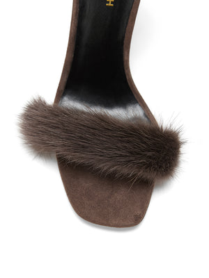 Fluffy Suede Pumps