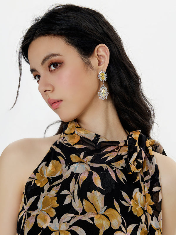 Monet’s Daisy Drop Earrings