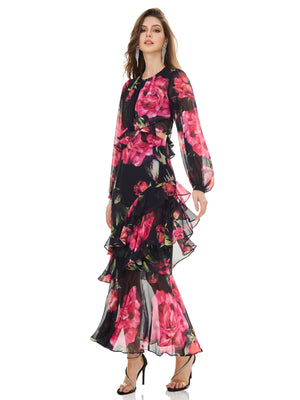 Summer Floral Print Dress