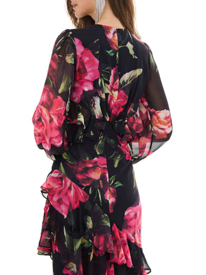 Summer Floral Print Dress