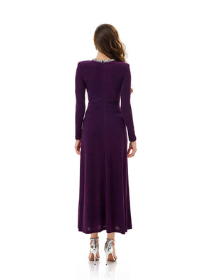 Crystal Embellished Luxe Gown
