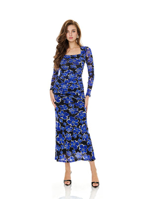 Mulberry Print Dress