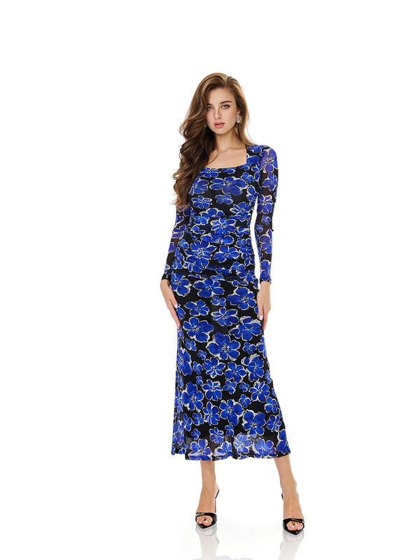 Mulberry Print Dress