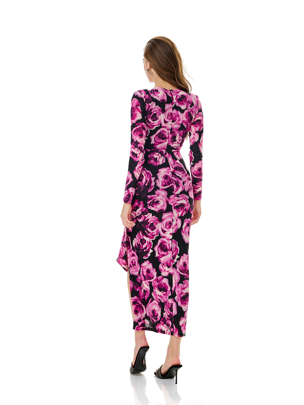 Bloom Floral V-Neck Wrap Dress