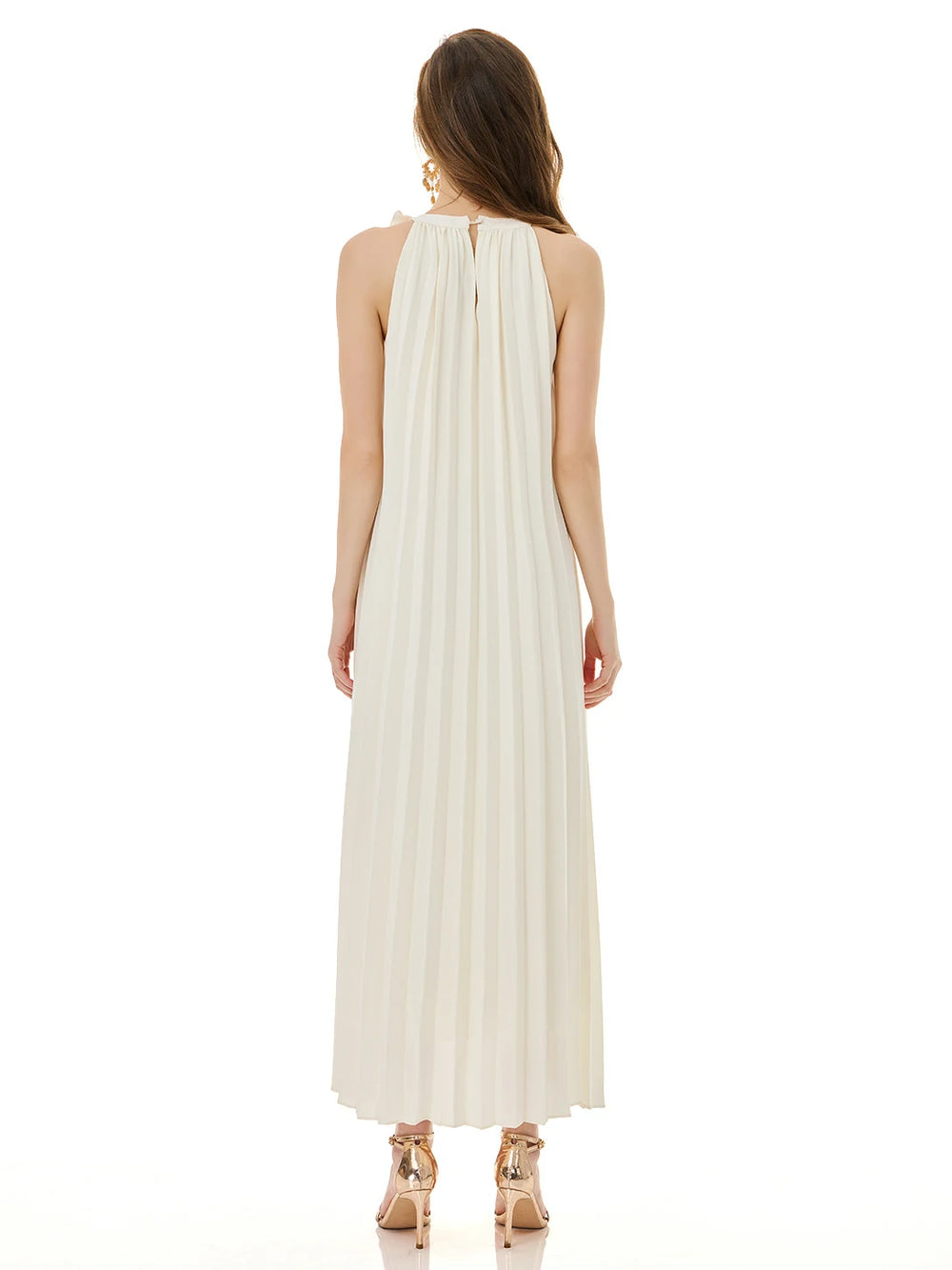 Realm of Purity Pleated Gown