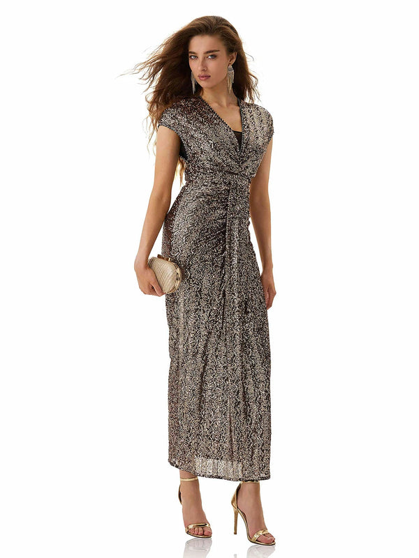 Amber Night Dazzling Dress