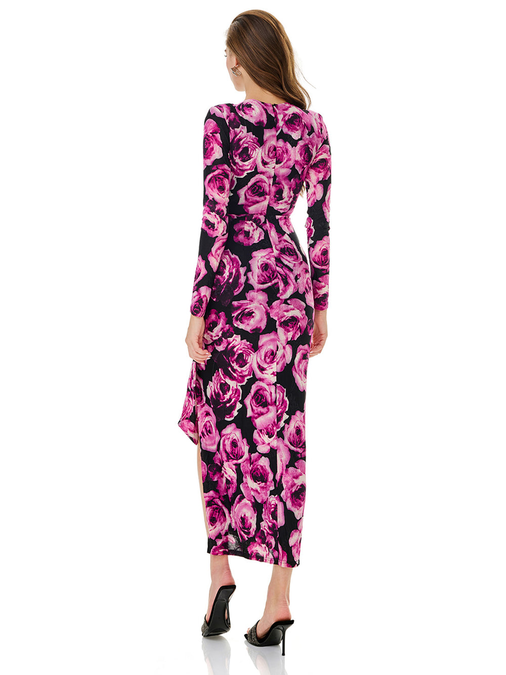 Bloom Floral V-Neck Wrap Dress