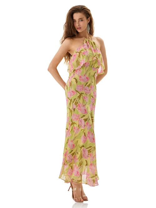 Secret Garden Halter Dress