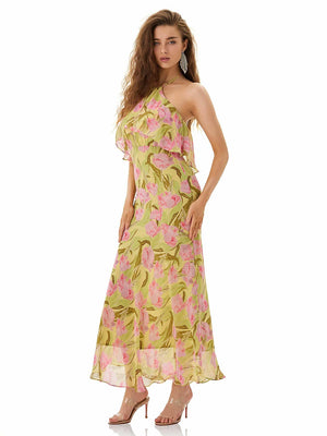 Secret Garden Halter Dress