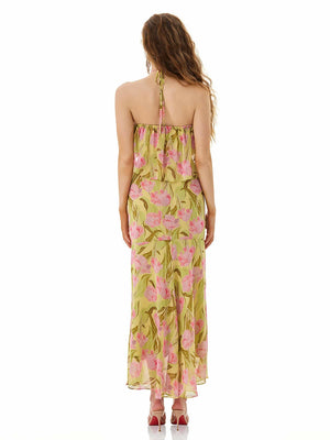 Secret Garden Halter Dress