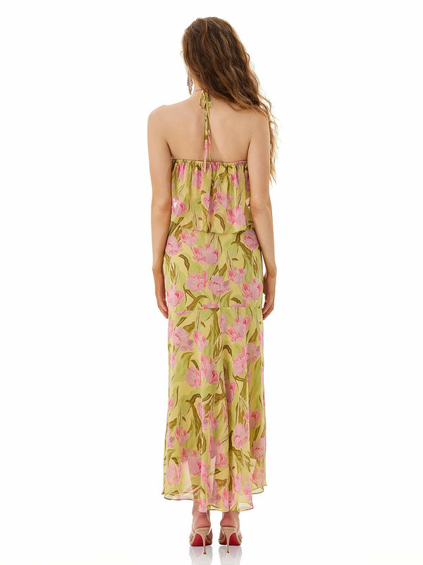 Secret Garden Halter Dress