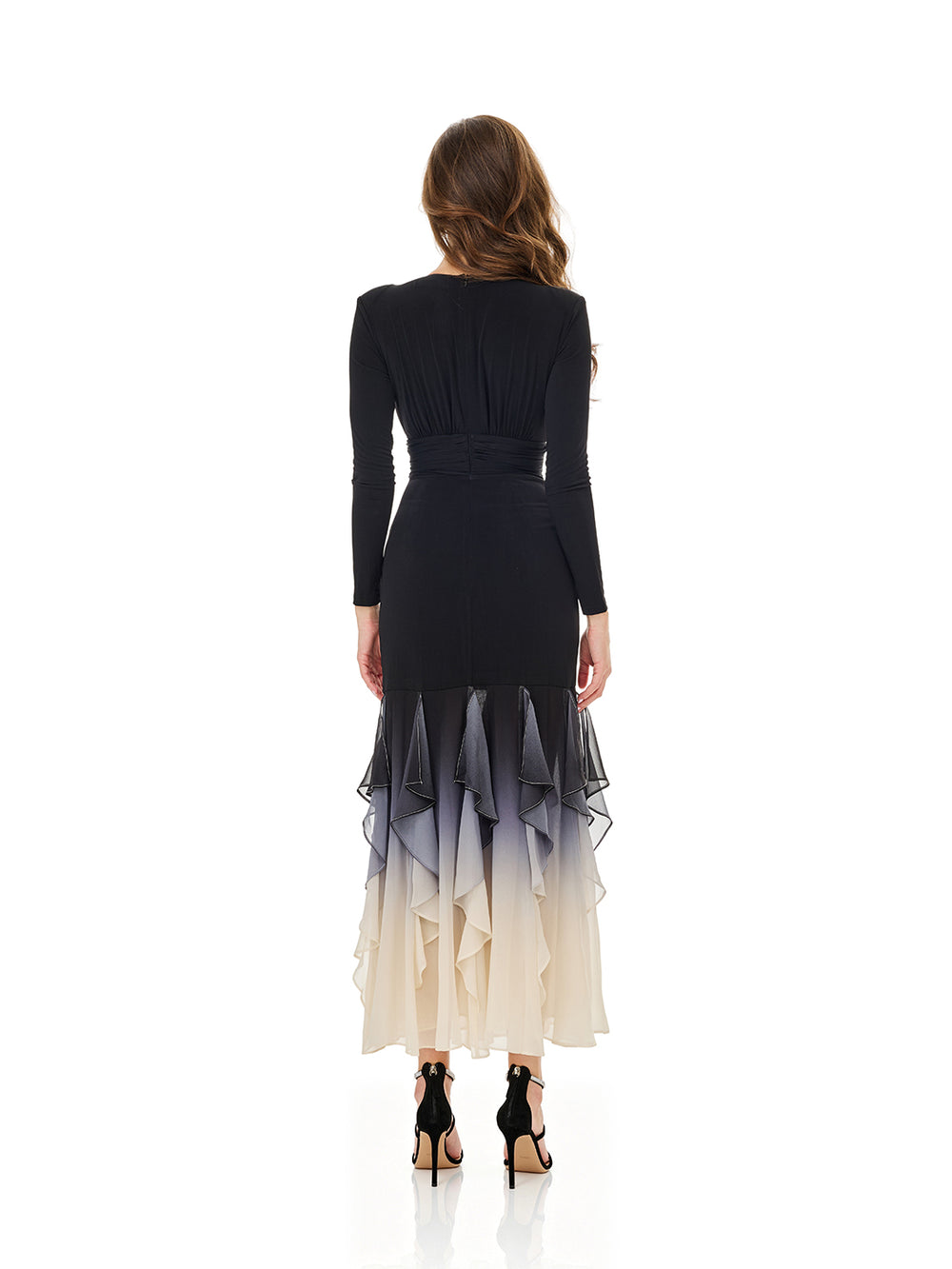 Layered Ruffles Insert Party dress